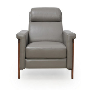 Whelchel Power Italian Leather Recliner by Brayden Studio Best Choices