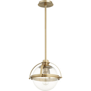 Go to store & view more images Doucet Meridian 1-Light Globe Pendant by Breakwater Bay