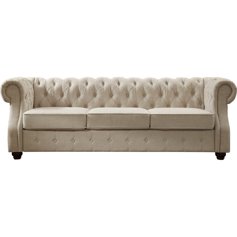 Darby Home Co Evart Tufted Chesterfield Sofa Reviews Wayfair Evart Tufted Chesterfield Sofa