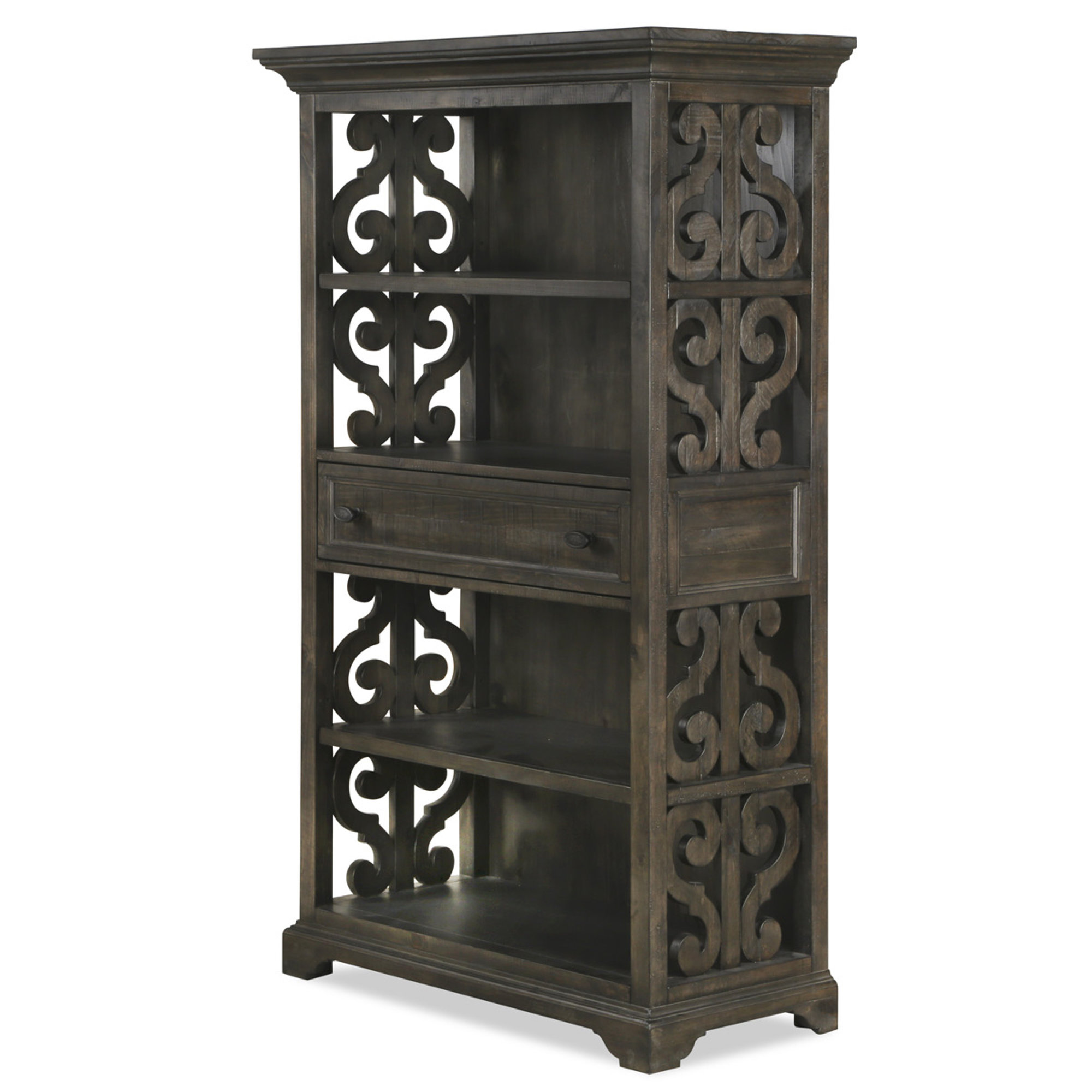 Bethel Standard 40'' Solid Wood Bookcase
