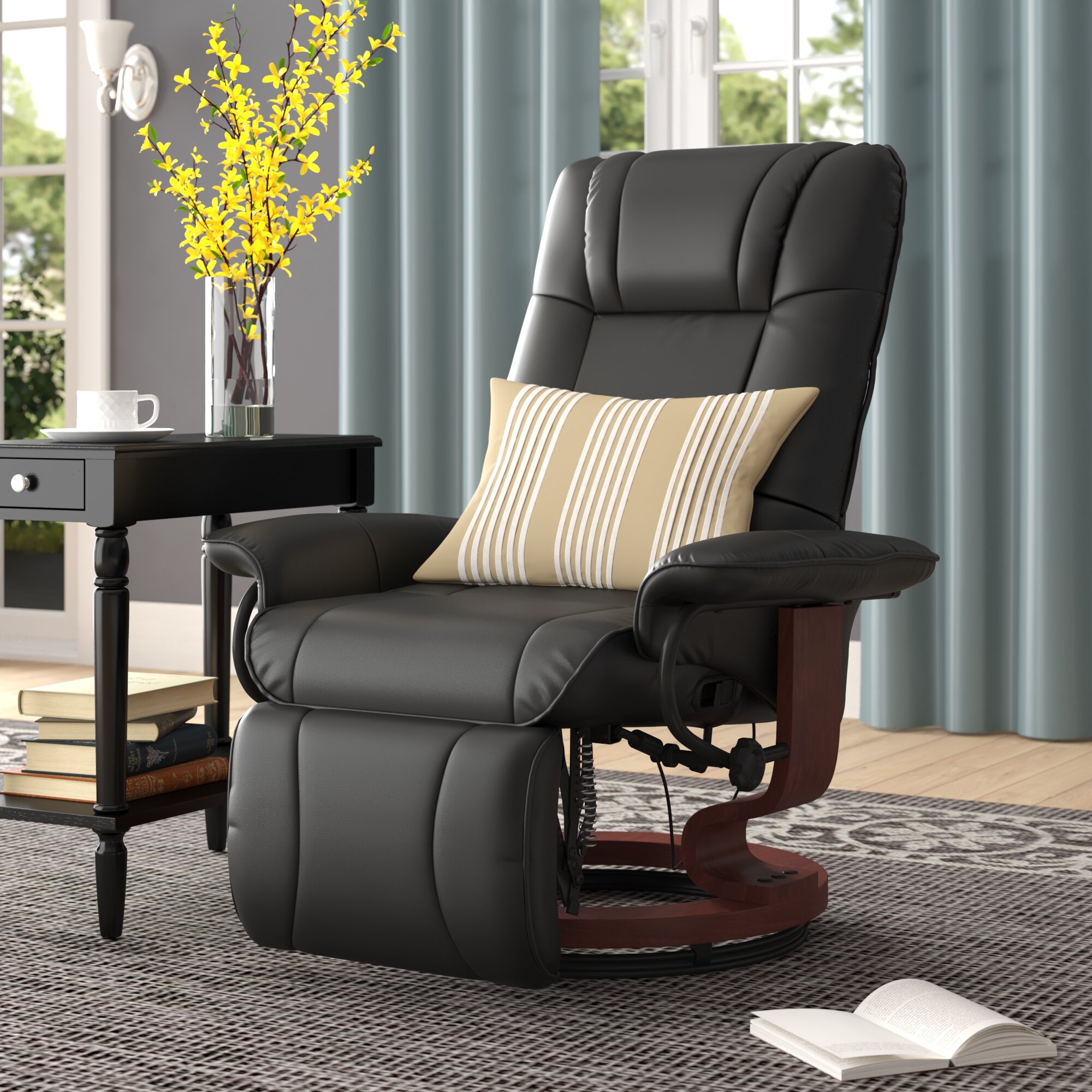 leather swivel recliner chair suppliers