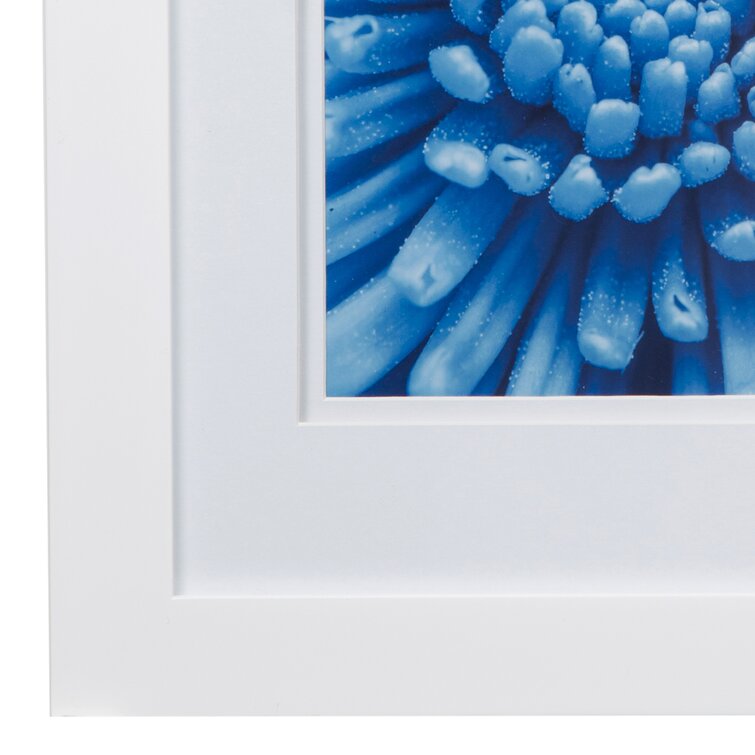 Concepts White Wood Natural Picture Frame White Mats Mattes 11x14 Matted to 8x10 Double Matted Wide Frame 