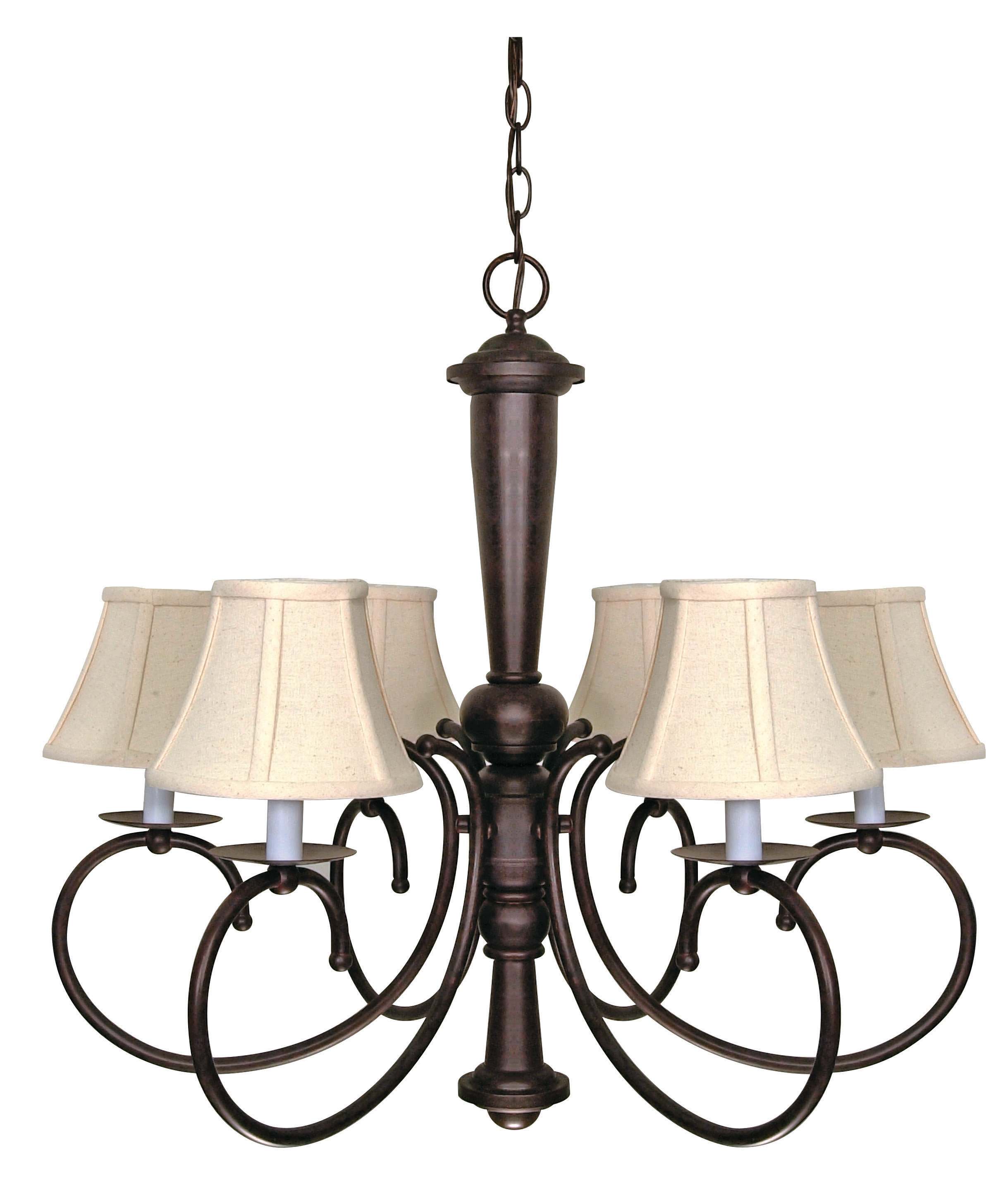 Fleur De Lis Living Jami 6 Light Shaded Classic Traditional Chandelier Reviews Wayfair