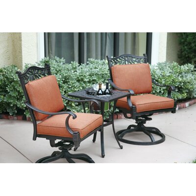 Astoria Grand Fairmont 3 Piece Seating Group with Cushions