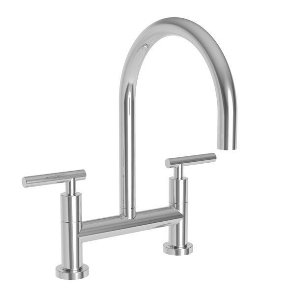 Newport Brass East Linear Kitchen Bridge Faucet | Perigold