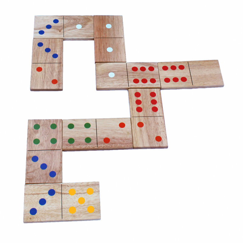 Bolaball 28 Piece Dominoes Giant Board Game Set Wayfair