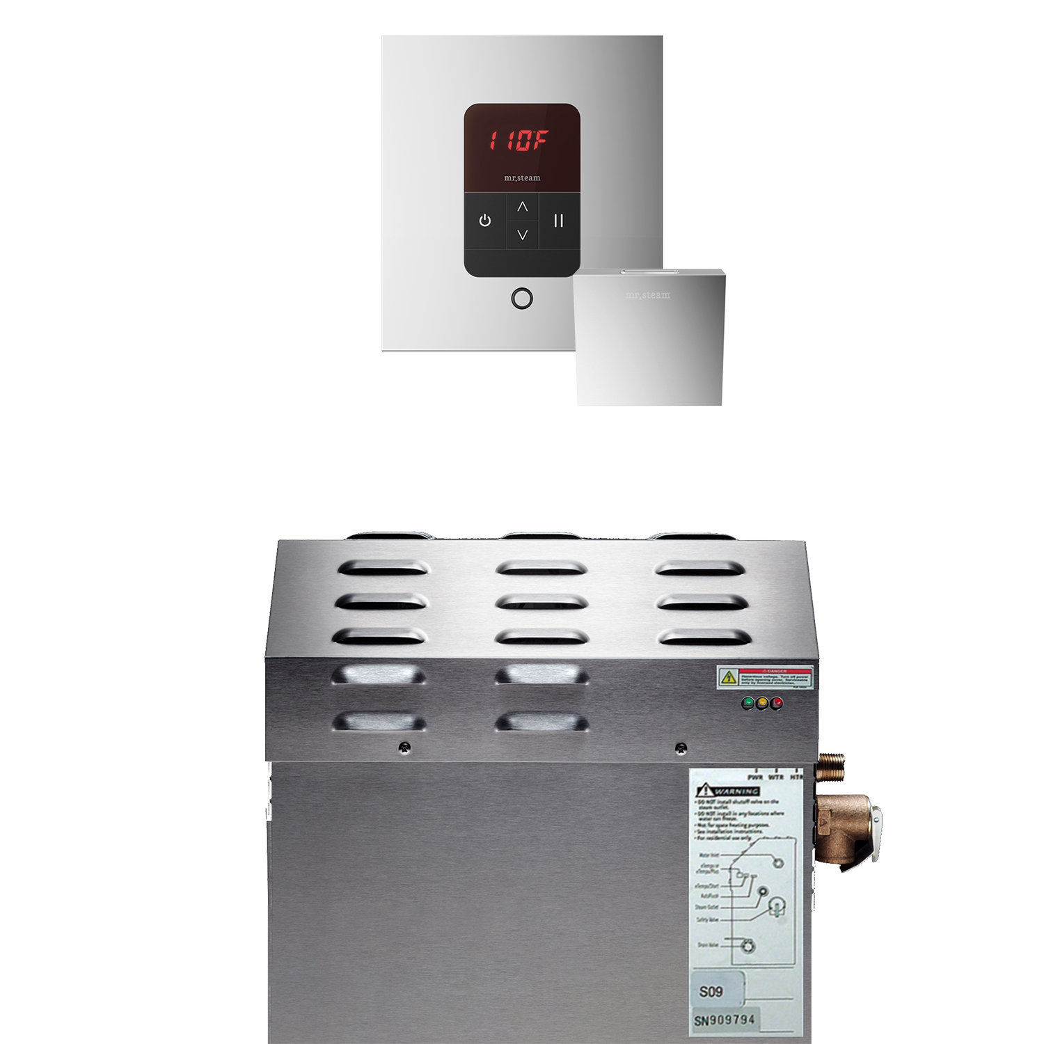 Mr Steam E Series 7 5kw Steam Generator Package Wayfair