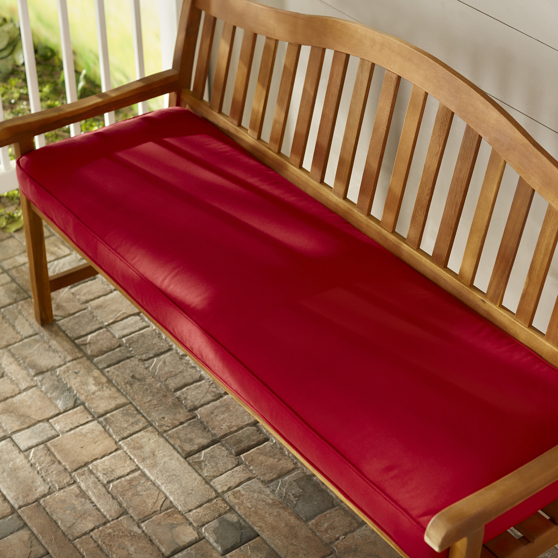 Telleman Outdoor Sunbrella Bench Cushion Reviews Joss Main