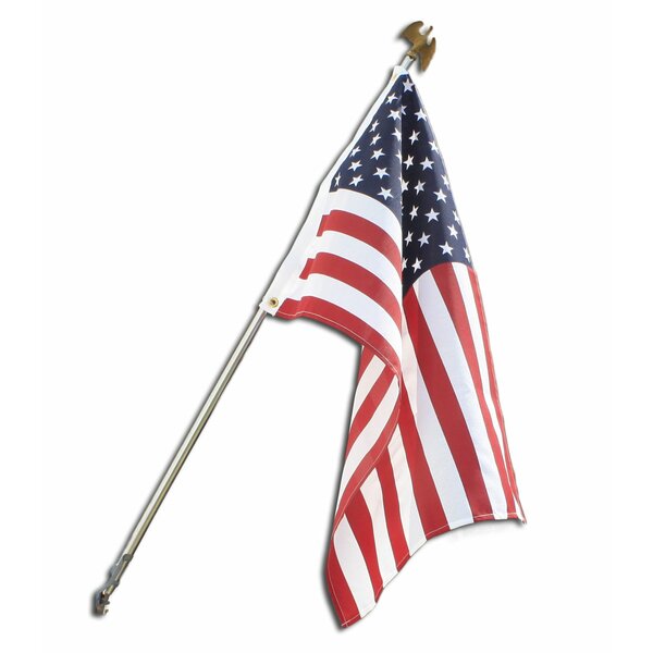 Olympus Flag and Banner American 2x3 ft. Rectangle Flag Set & Reviews ...