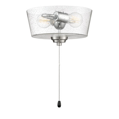 Universal Bowl Light Kit 2-Light Universal Ceiling Fan Bowl Light Kit