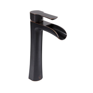 Niko Single Lever Vessel Bathroom Faucet with Pop Up Drain