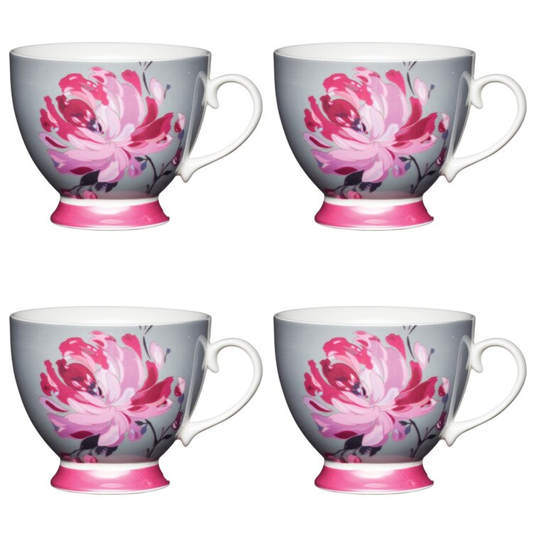 KitchenCraft Flower Bone China Mug & Reviews | Wayfair.co.uk