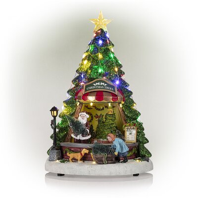 The Holiday Aisle® Christmas Tree Shop &amp; Reviews | Wayfair