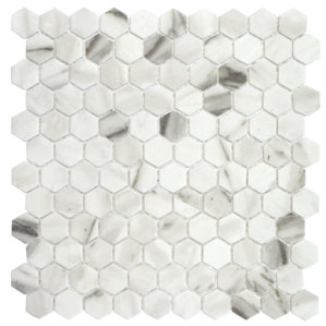 Mulia Tile 1 25 X 2 Natural Stone Mosaic In Marmara Wayfair