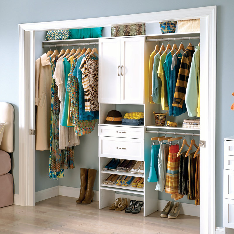 Closetmaid Suitesymphony 84 W 120 W Closet System Reviews Wayfair