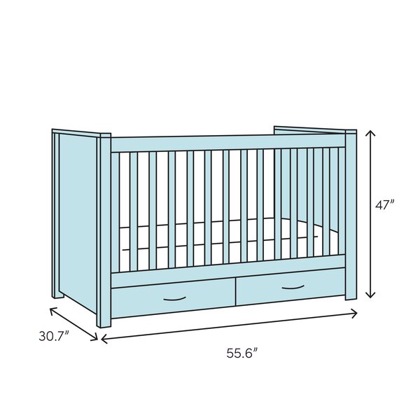 Fisher-Price Quinn 4-in-1 Convertible Crib & Reviews | Wayfair