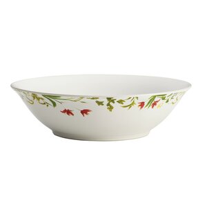 Meadow rooster Stoneware Round Serving Bowl