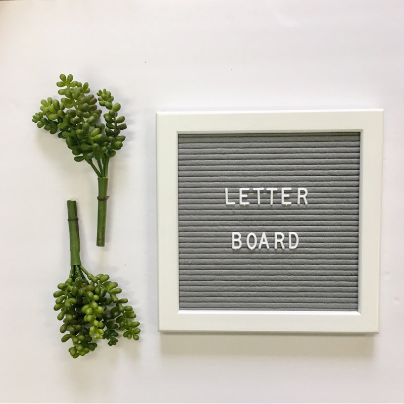 Wall Mounted Bulletin Board