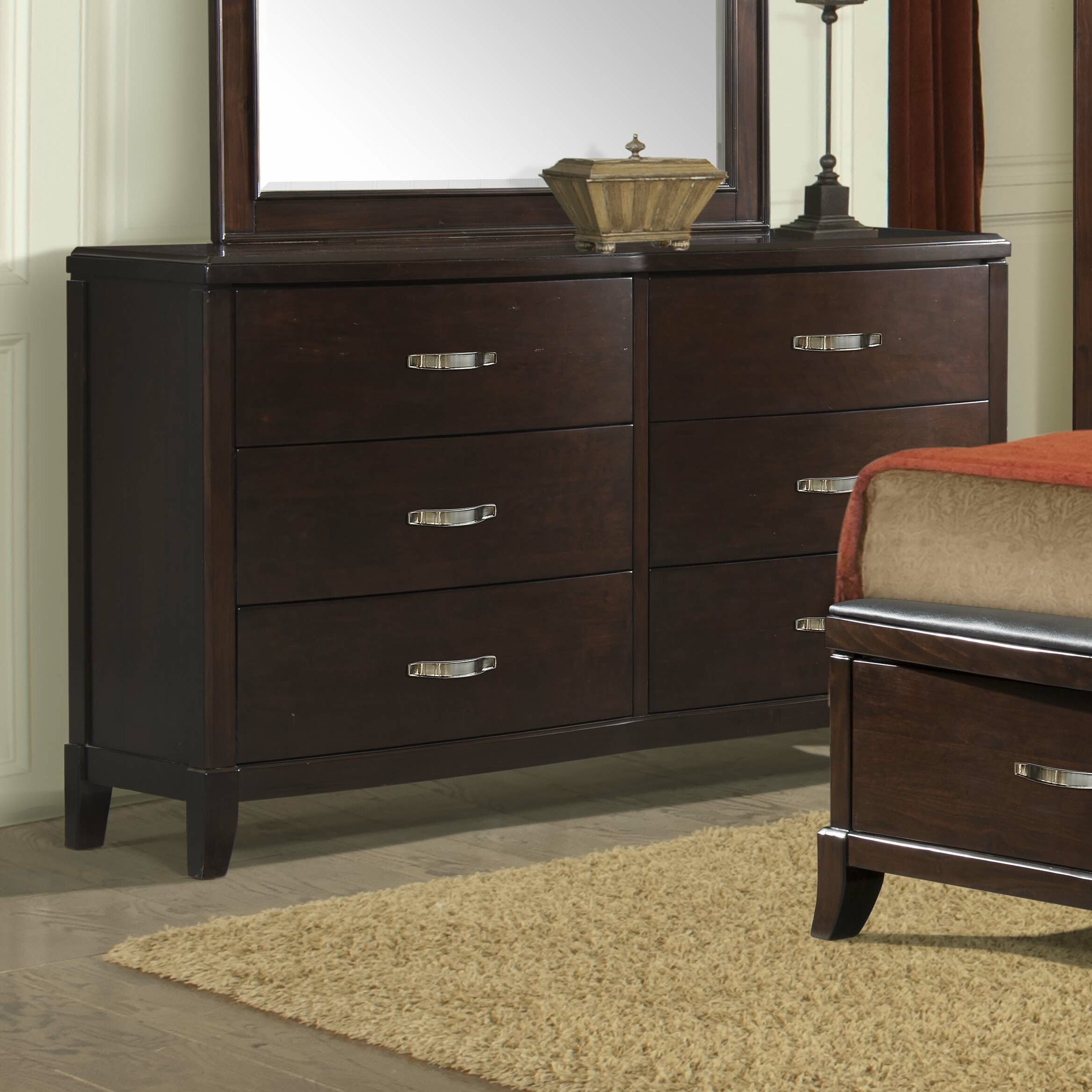 Darby Home Co Mcduffie 6 Drawer Double Dresser Reviews Wayfair Ca