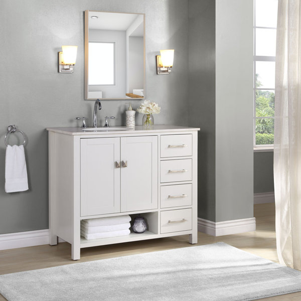 Latitude Run Iaria 42 Single Bathroom Vanity Set Reviews Wayfair
