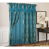 Teal Tiebacks Holdbacks Included Curtains Drapes You Ll Love In 2021 Wayfair