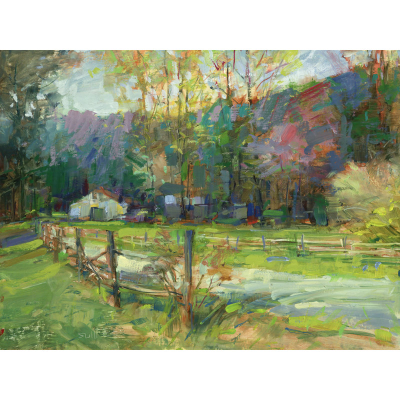 Ashton Wall Decor Llc Country Colors April Painting Print On
