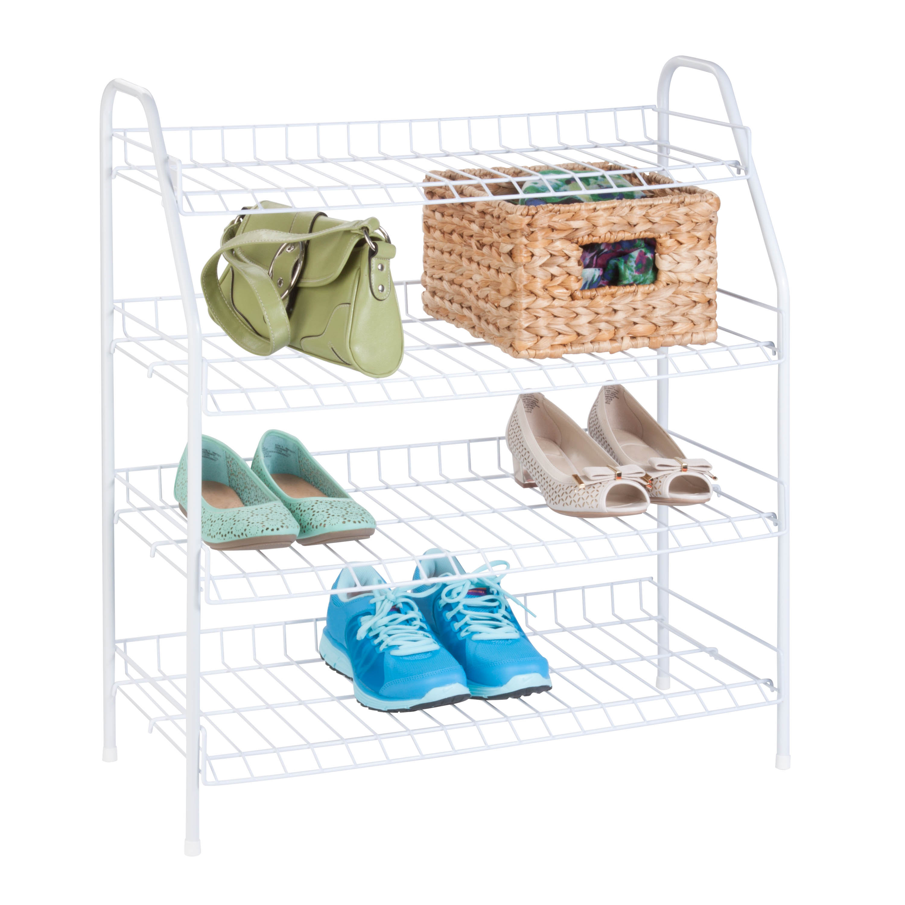 Honey Can Do Wire 12 Pair Shoe Rack & Reviews Wayfair