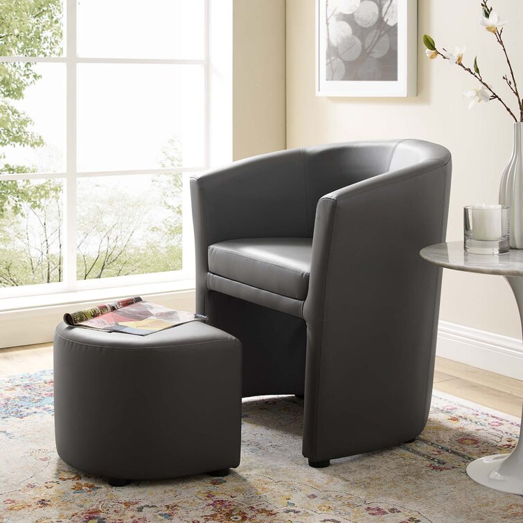 ivy bronx barrel chair