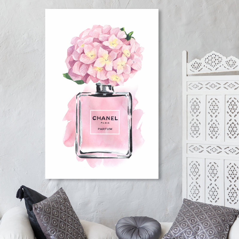 Fashion and Glam French Vase Perfumes - Painting on Canvas
