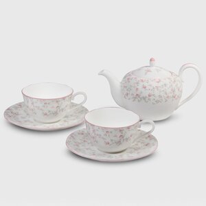 Cutie Rose Teapot  for Two Set