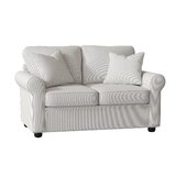 Manning Cotton 60" Rolled Arm Loveseat