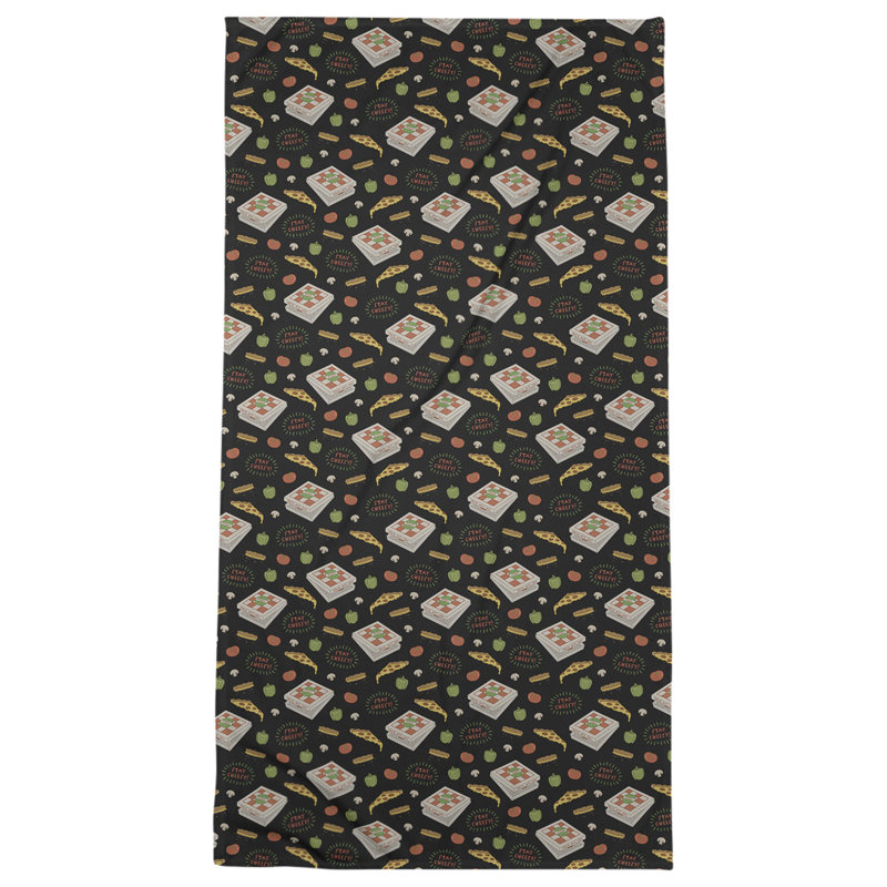 East Urban Home Katelyn Elizabeth Classic Pizza Bath Towel Wayfair