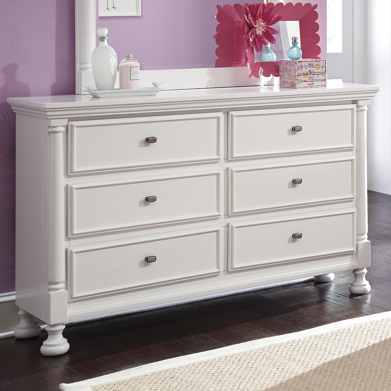 Darby Home Co Jeffersonville 6 Drawer Double Dresser Reviews