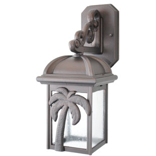 Go to store & view more images Penfield 1-Light Outdoor Wall Lantern by Alcott Hill