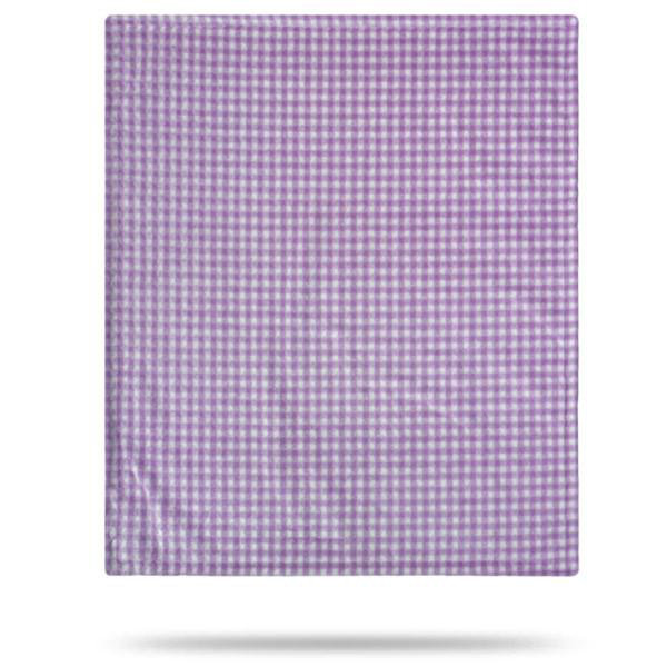 lilac baby blanket
