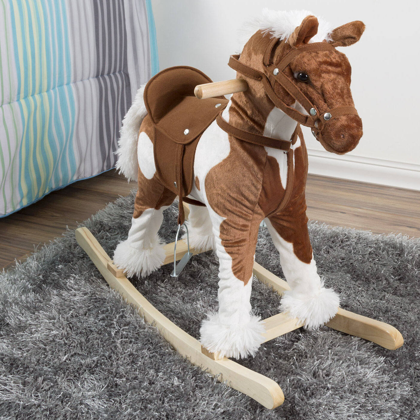 clydesdale rocking horse