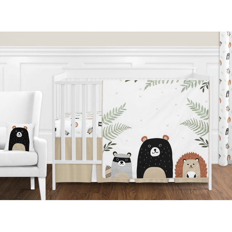 woodland animal crib bedding sets