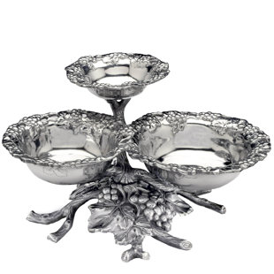 2 tier serving stand