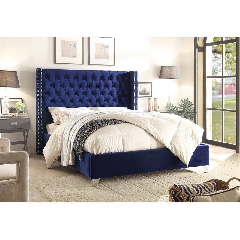 Dash Tufted Upholstered Low Profile Platform Bed Reviews Joss Main