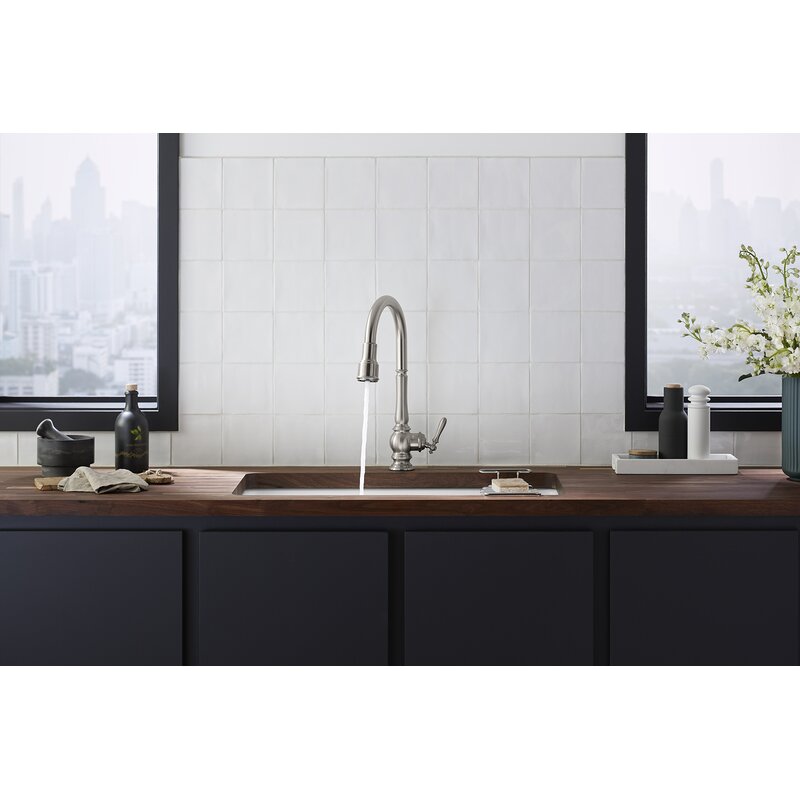 Kohler Artifacts Pull Down Touchless Single Handle Kitchen Faucet
