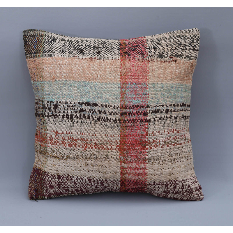 Foundry Select Gurney Slade Square Wool Pillow Cover And Insert Wayfair