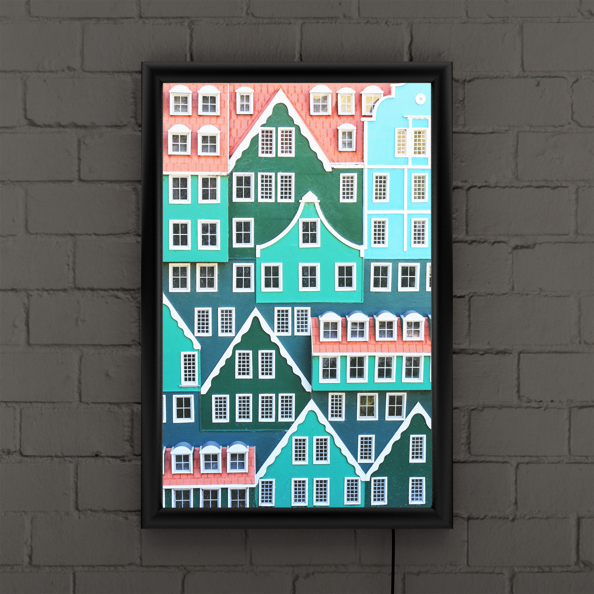 Latitude Run® Meet Your Neighbours by Beata Czyzowska Picture Frame