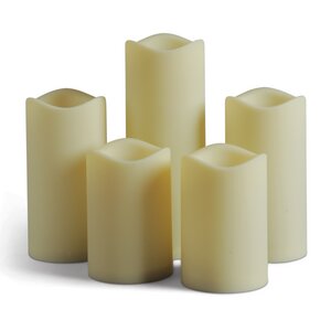 5 Piece Flameless Candle Set