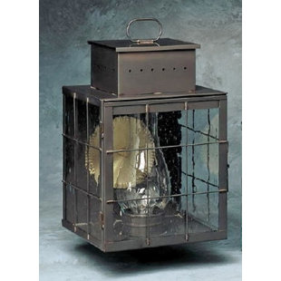 Best Wildes 1-Light Outdoor Wall Lantern By Breakwater Bay Outdoor Lighting Wildes 1-Light Outdoor Wall Lantern By Breakwater Bay Outdoor Lighting