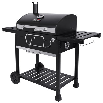 (missing parts)Royal Gourmet Deluxe 30-Inch Charcoal Grill, Black