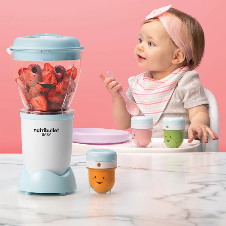 Nutribullet Baby Blender Complete Baby Food Preparation System Countertop Nutribullet Baby Blender Complete Baby Food Preparation System Countertop