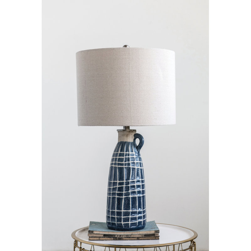wayfair blue table lamps