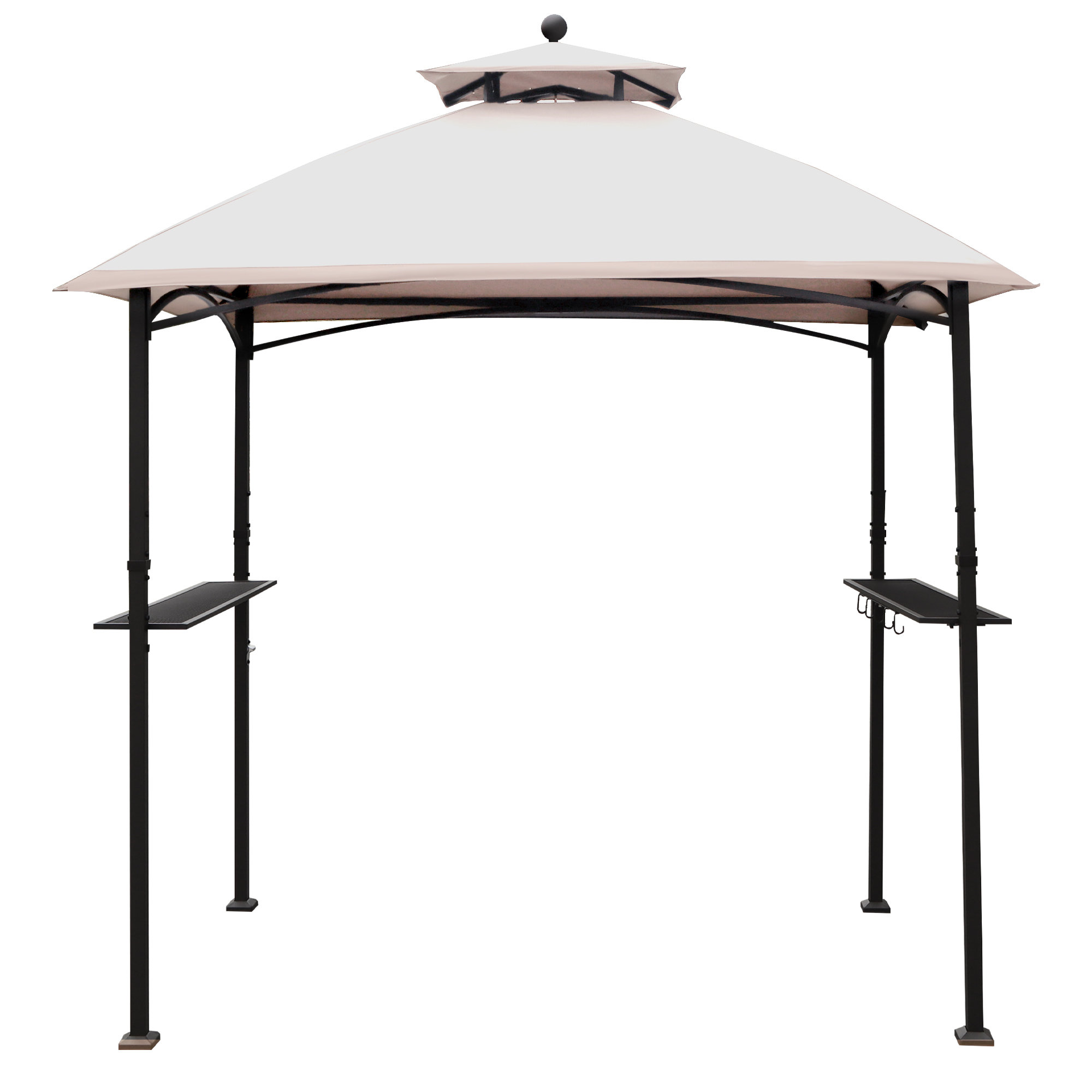 Hofzelt 5'x8' Grill Gazebo Outdoor Patio Grill Gazebos with Ventilation