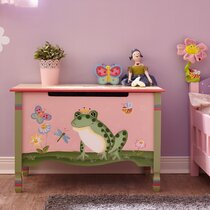 wooden toy boxes with lids