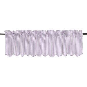 Wallon Scalloped Curtain Valance